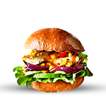 Veggie Burger (v) 