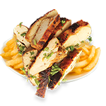 Chicken Shawarma & Chips 