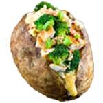 Chicken Shawarma Baked Potato 
