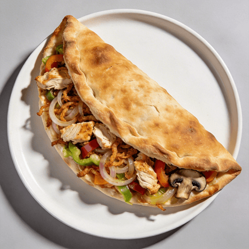 Chicken Shawarma Calzone 