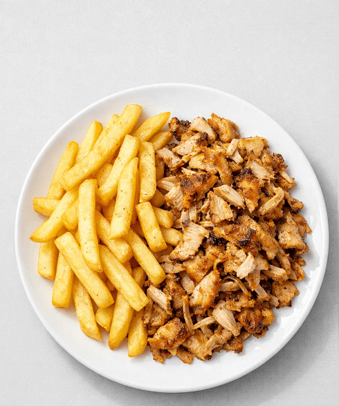 Chips & Chicken Shawarma 