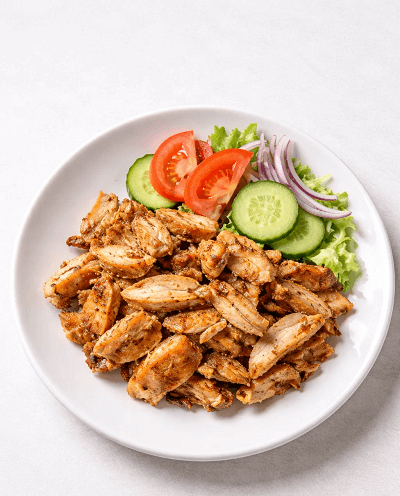 Small Portion Of Chicken Shawarma 
